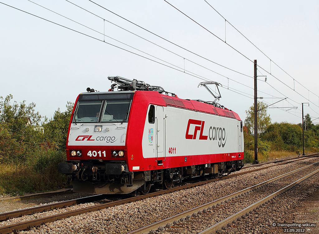 Les livrées publicitaires des machines CFL 4011_4